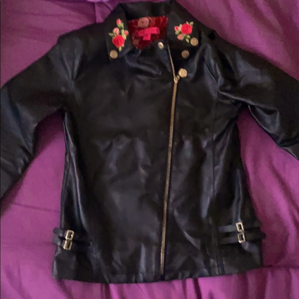 Leather jacket